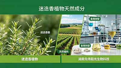 迷迭香酸的抗炎特性 为天然健康养护类产品研发提供天然原料
